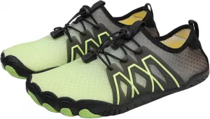 Обувь для походов босиком для мужчин и женщин, здоровая и нескользящая, водная обувь, быстро сохнущая, спортивная обувь босиком для активного отдыха на природе: походы, прогулки, лодочные прогулки, рыбалка, дайвинг, серфинг Movnebyro, зеленый