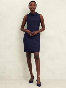 Твидовое платье prisha Hobbs, цвет Midnight