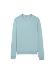 Женский базовый кашемировый свитер с круглым вырезом Gobi Cashmere, Green-celadon