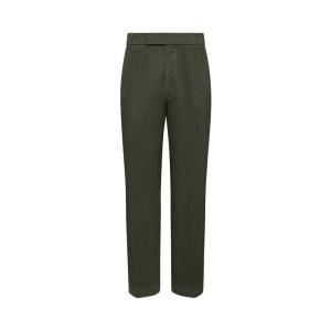 Брюки Thom Browne Utility Chino Trouser Garment Dye in Cotton Twill 'Green'