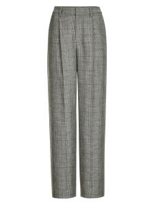 MADELEINE Брюки плиссе свободного кроя в сером цвете