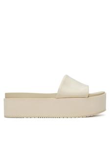 Мюли Flatform Sandal Slide In Nylon YW0YW01791 Calvin Klein Jeans, экрю