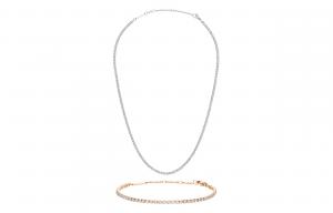 Кулон Daniel Wellington Alloy Starlight унисекс DW/DanielWellington, Necklace & Bracelet (Adjustable)