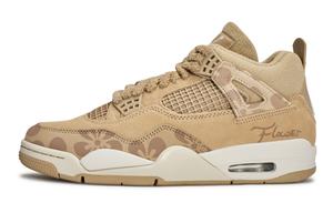 Jordan Air 4 811 Manufacturing, Garden Mid top Vintage Basketball Shoes Women's Brown