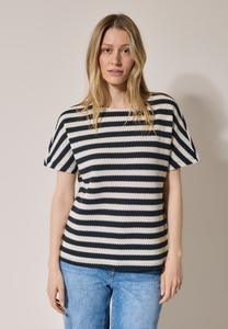 Футболка с принтом Cecil, белый