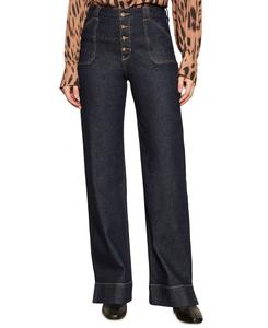 Женские джинсы Ekara с широкими штанинами и зауженными штанинами Sanctuary, Indigo Dark Rinse