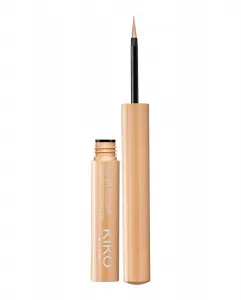 Жидкая подводка для глаз с ультра стойким цветом, водостойкая, Super Colour Waterproof Eyeliner Kiko Milano, 02 Gold
