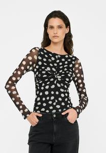 Топ с длинными рукавами LIU JO, черный