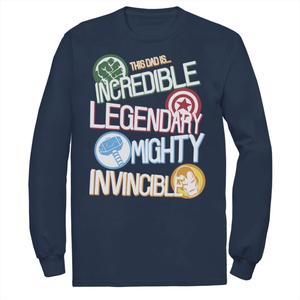 Мужская футболка Marvel Avengers Father's Day Dad Words