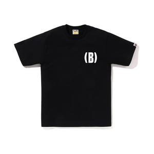 Футболка BAPE B One Point зеленая A Bathing Ape, фиолетовый
