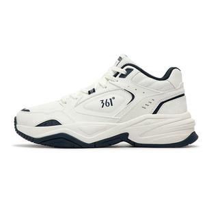 361° Женские бело-голубые противоскользящие и износостойкие утепленные кеды для яхтинга, цвет White Blue