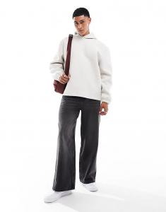 Очень мешковатые джинсы-скейтеры Cotton On из стираного черного денима Cotton:On