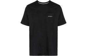 Футболка Patagonia с логотипом Boardshort, цвет тауп/зеленый