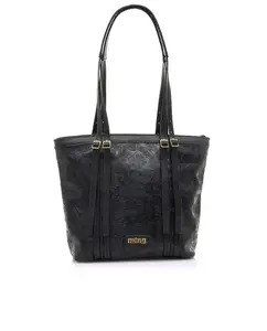 Черная сумка через плечо с цветочным принтом Mustang, черный