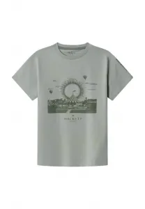 Футболка с принтом Hackett London, Sage Green
