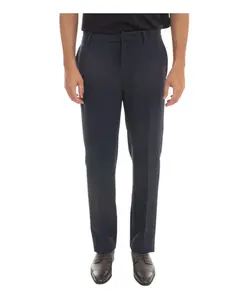 Брюки с прорезным карманом Emporio Armani, синий