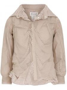 Maison Margiela рубашка в клетку, нейтральный