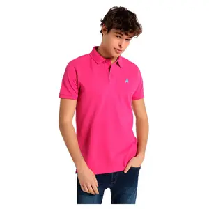 Поло с коротким рукавом Lois Jeans 10696, розовый