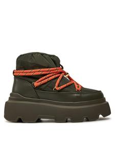 Женские зимние ботинки Inuikii Endurance на платформе, зеленый