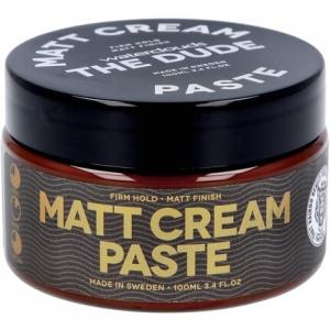THE DUDE Matt Cream Paste Matte Pomade 100 мл - Сделано в Швеции Waterclouds