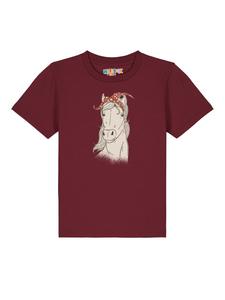 Футболка wat? Apparel, цвет weinrot