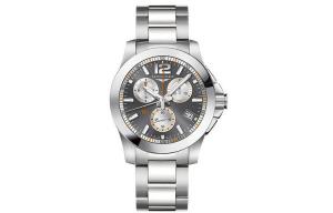 LONGINES Часы Comcast Collection Quartz Movement Men's Watch Watch 41mm Gray Dial, Gray Dial