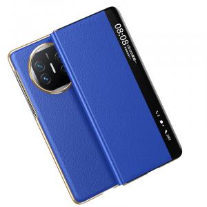 Чехол для телефона Baohuguang Bao Huguang, Black electroplated pebbled leather smart leather case