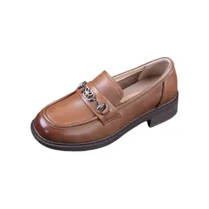 Лоферы женские Help, Brown