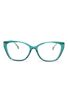 Очки в оправе-бабочке Carolina Herrera, зеленый