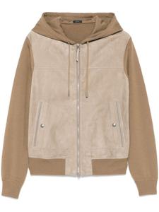 TOM FORD замшевый бомбер, коричневый