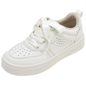 PANSY Кроссовки для скейтбординга с низкой амортизацией, легкие, дышащие, женские, белые