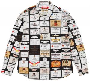 Рубашка Supreme Label, черная