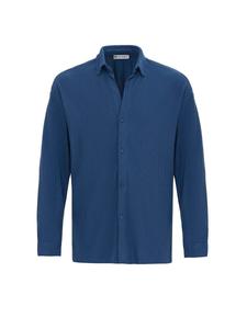 Рубашка обычного кроя на пуговицах Dandalo Valerio, цвет Gentian