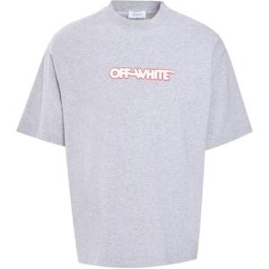 OFF-WHITE Футболка OFF WHITE Round Logo Skate Crewneck