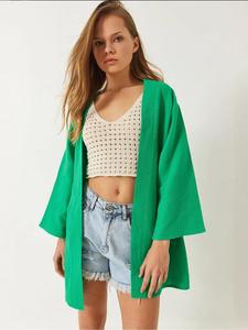 Кимоно Bianco Lucci, зеленый