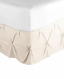 Постельные принадлежности 14-дюймовые плиссированные юбки на заказ Nestl, бежевый