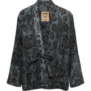 Жаккардовая куртка UMA WANG, сине-зеленая