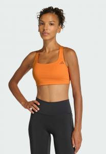 Бюстгальтер Adidas Performance Medium support sports bra, Pure Orange/Orange