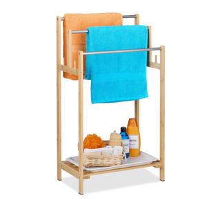 Держатель для полотенца Relaxdays, светло-коричневый