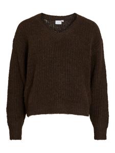 Свитер VILA VILampe, темно-коричневый