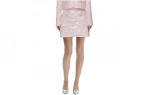 Self-portrait Женская розовая повседневная короткая юбка Self portrait