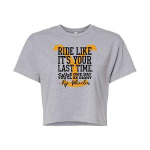 Укороченная футболка с рисунком Yellowstone "Last Time" для юниоров Licensed Character