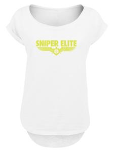 Футболка F4NT4STIC Sniper Elite Yellow Logo, White