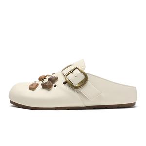 Сандалии с закрытым носком женские ZHR, Khaki