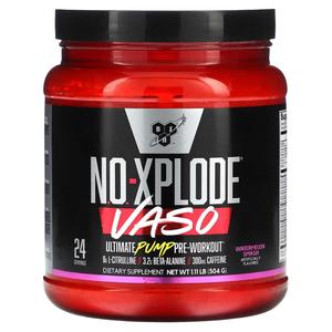 No-Xplode VASO, Предтренировочный комплекс Ultimate Pump, арбузный сок, 504 г (1,11 фунта) Bsn