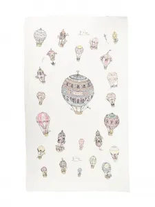 Одеяло вязки интарсия с узором Atelier Choux, нейтральный