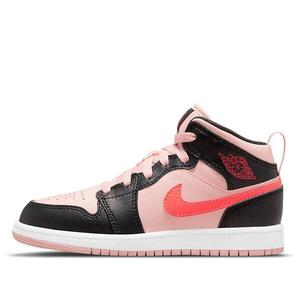 Кроссовки 1 средние Air Jordan, розовый