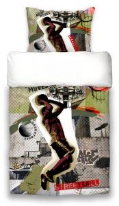 Постельное белье beties 2-Teilig Graffiti Streetball, хлопковая ткань - 155 х 1 х 220 см