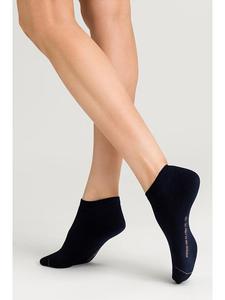 Носки-кроссовки Air Plush с плюшевой подошвой темно-синего цвета Hudson