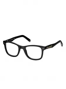 Очки с квадратной оправой и логотипом DSQUARED2, черный